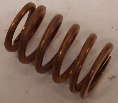 INJECTOR SPRING, BRONZE, HEAVY WEIGHT